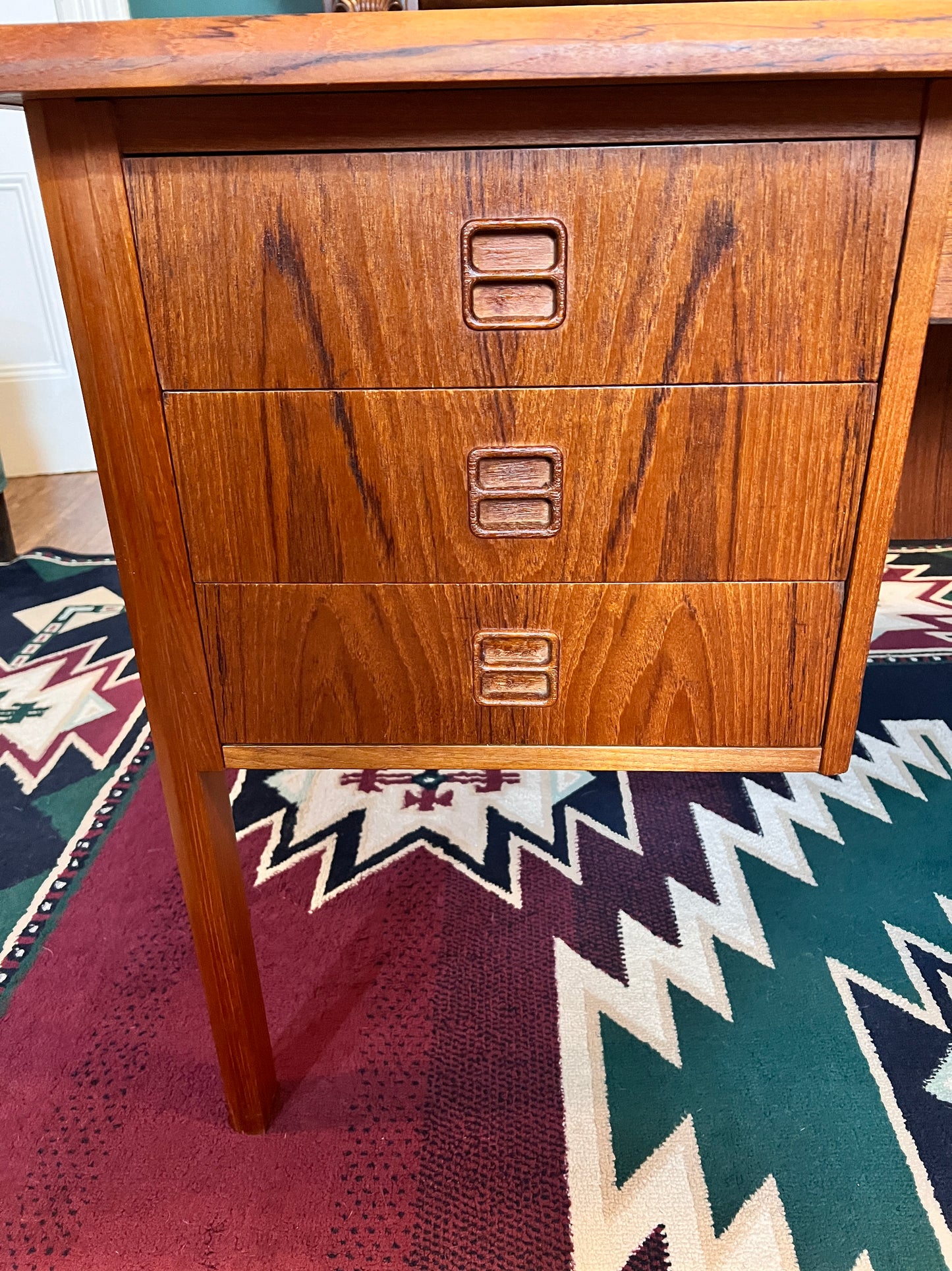 The Mobius Danish Teak Desk