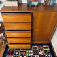 Vintage Teak Armoire/Chest of Drawers