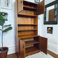 Vintage Teak 2 Cabinet Bookshelf