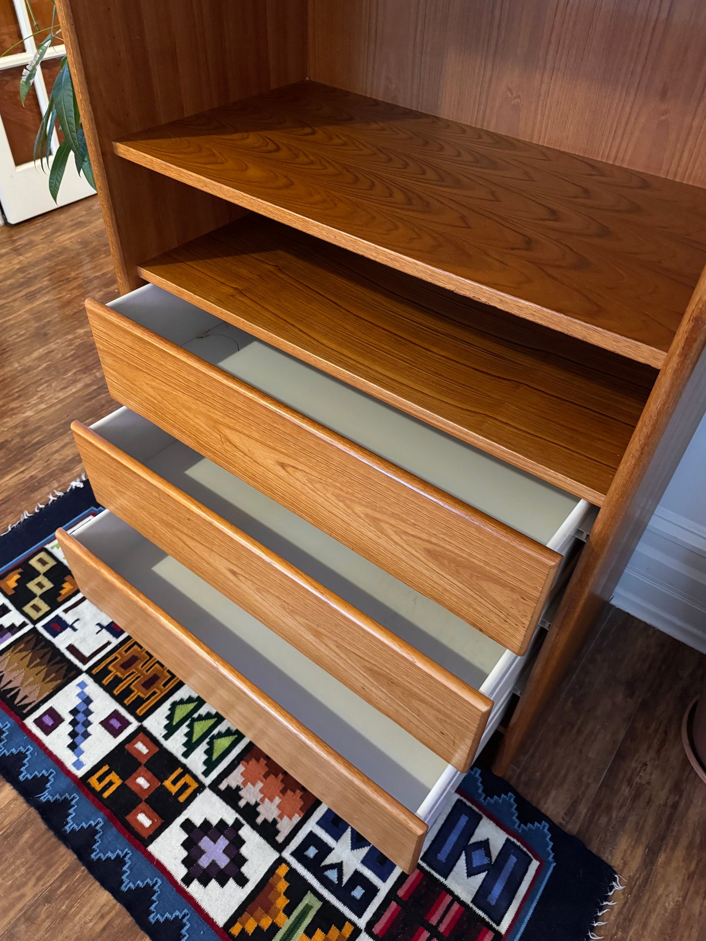 Vintage Danish Teak Bookshelf