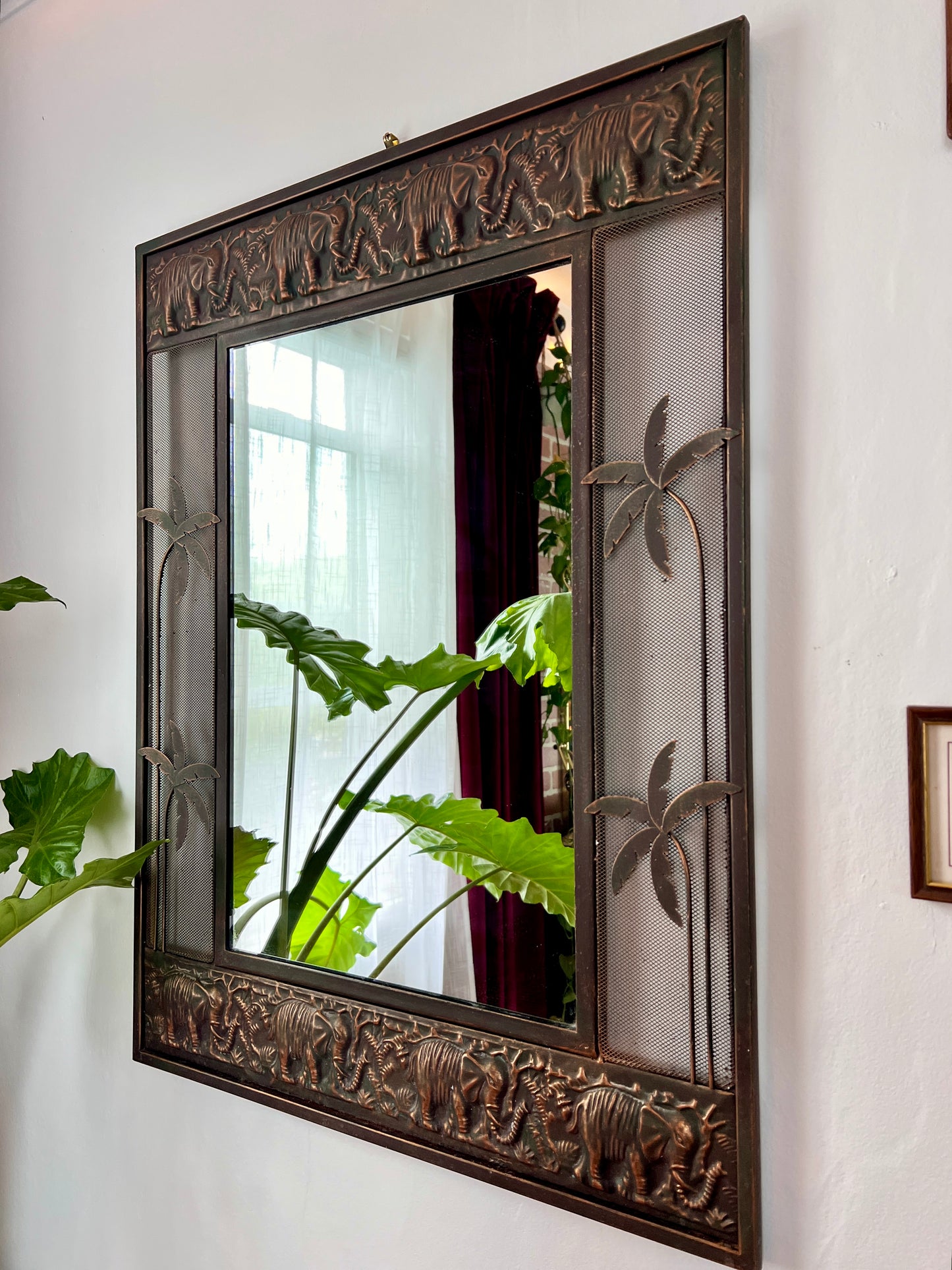 The Vintage Tropical Safari Mirror