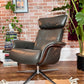 Ekornes Comfort Space Recliner & Ottoman