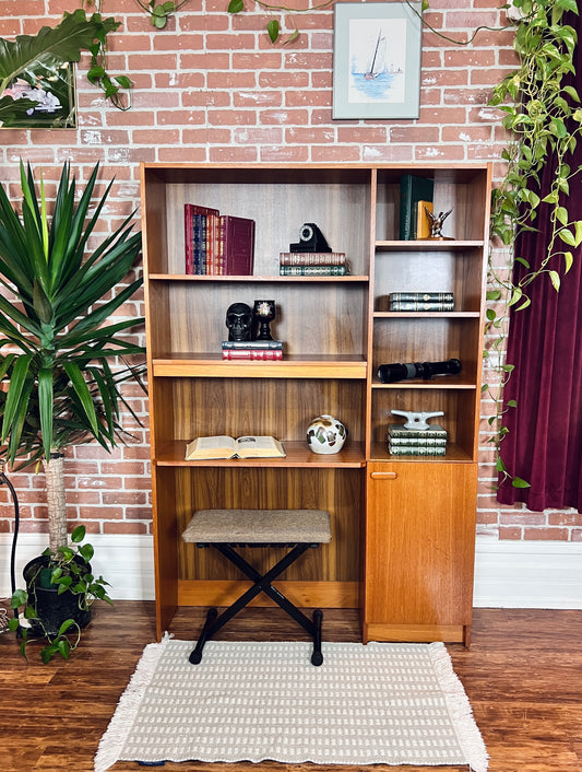 The Amberson Teak Wall Unit