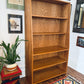 Vintage Solid Oak Bookshelf