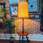 Teak Floor Lamp Table