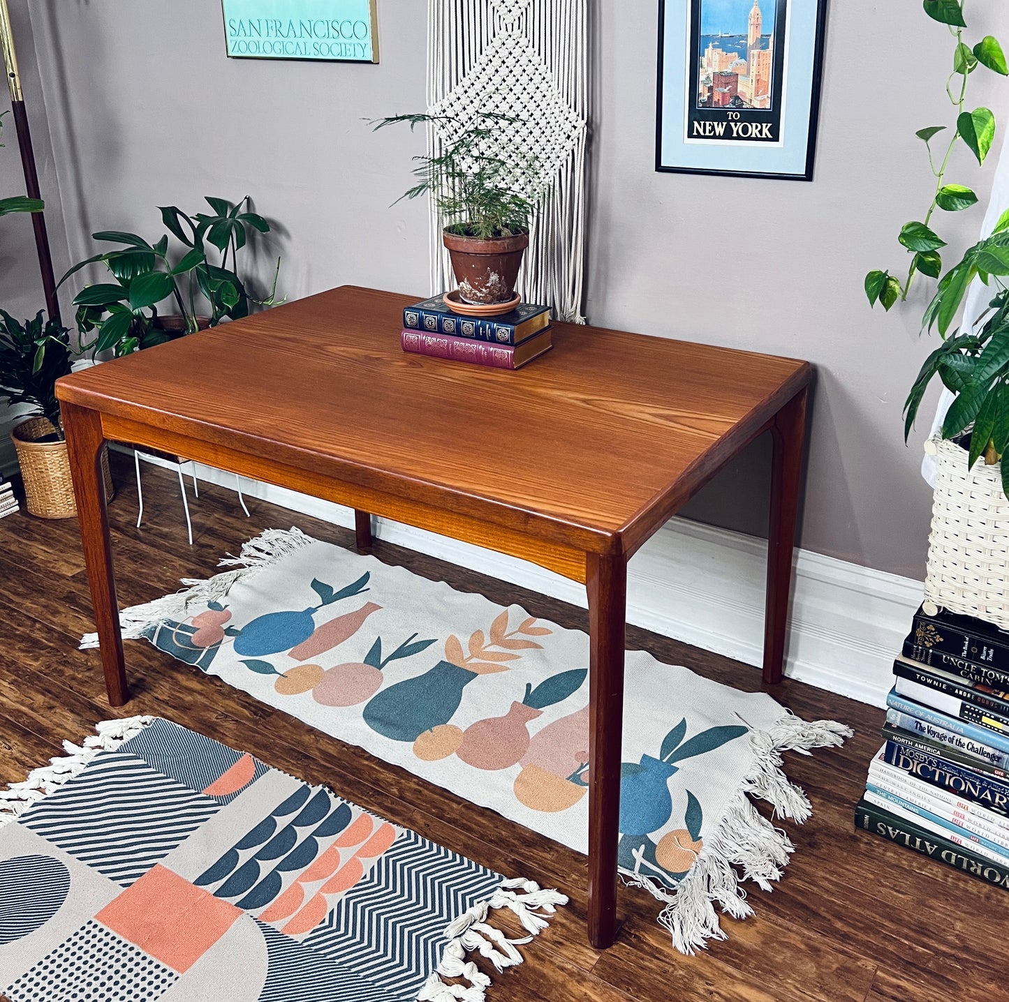 The Magnus Danish Teak Dining Table