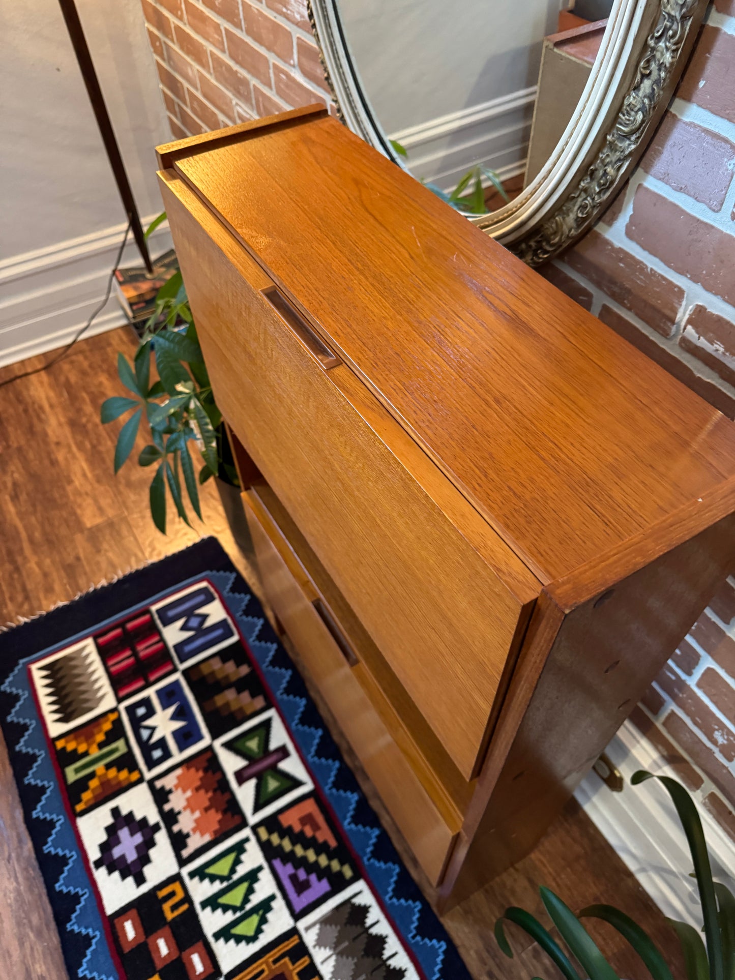 Vintage Modular Teak Stacking Cabinets