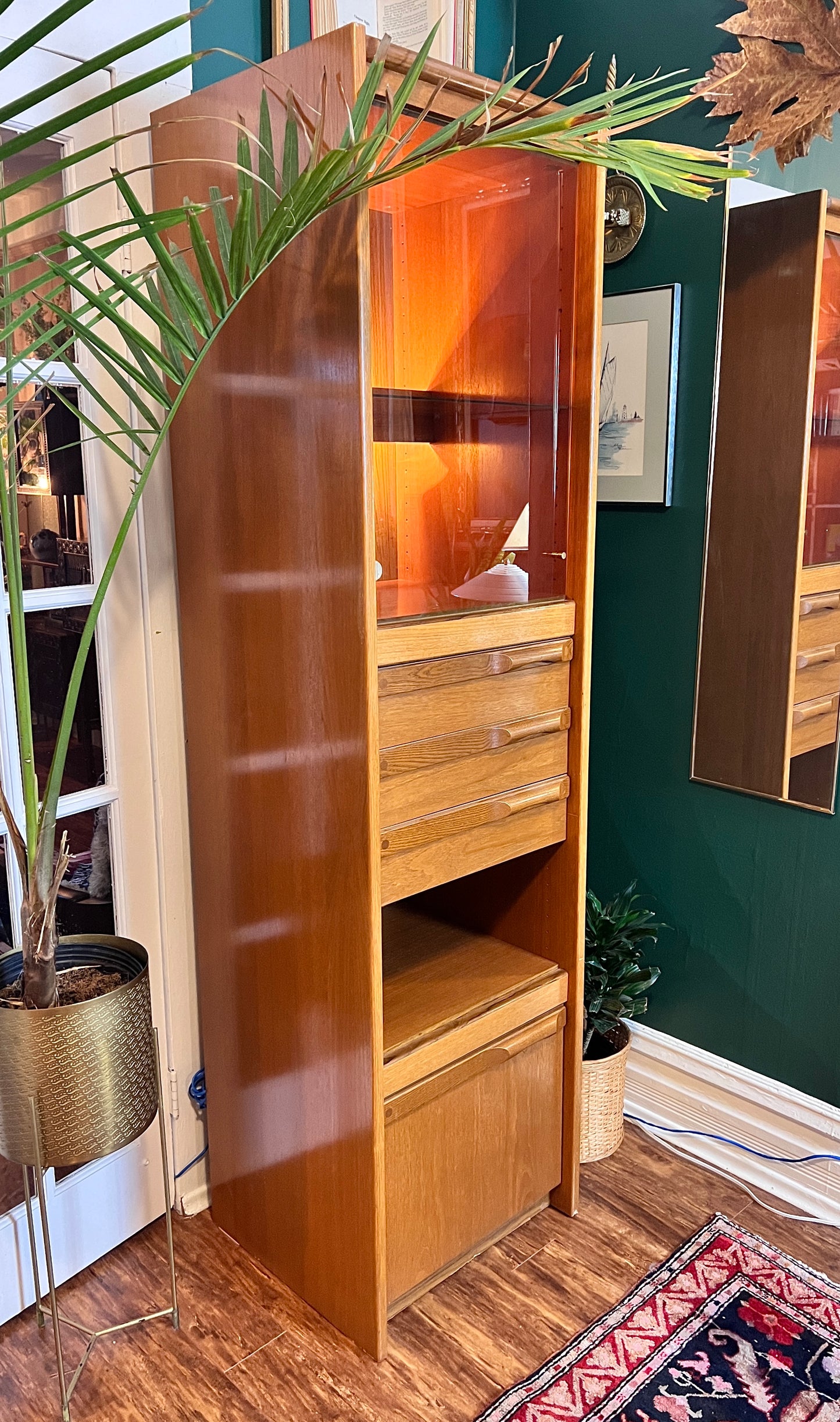 The Falcon Crest Teak Cabinet