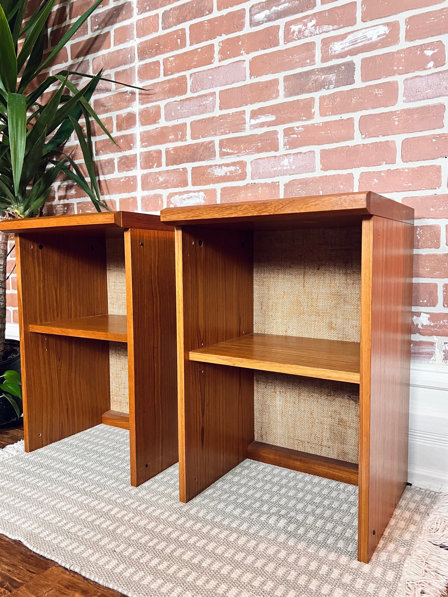 The Mercury Teak Nighstands
