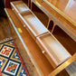 Vintage Swedish Teak Roll Top Desk