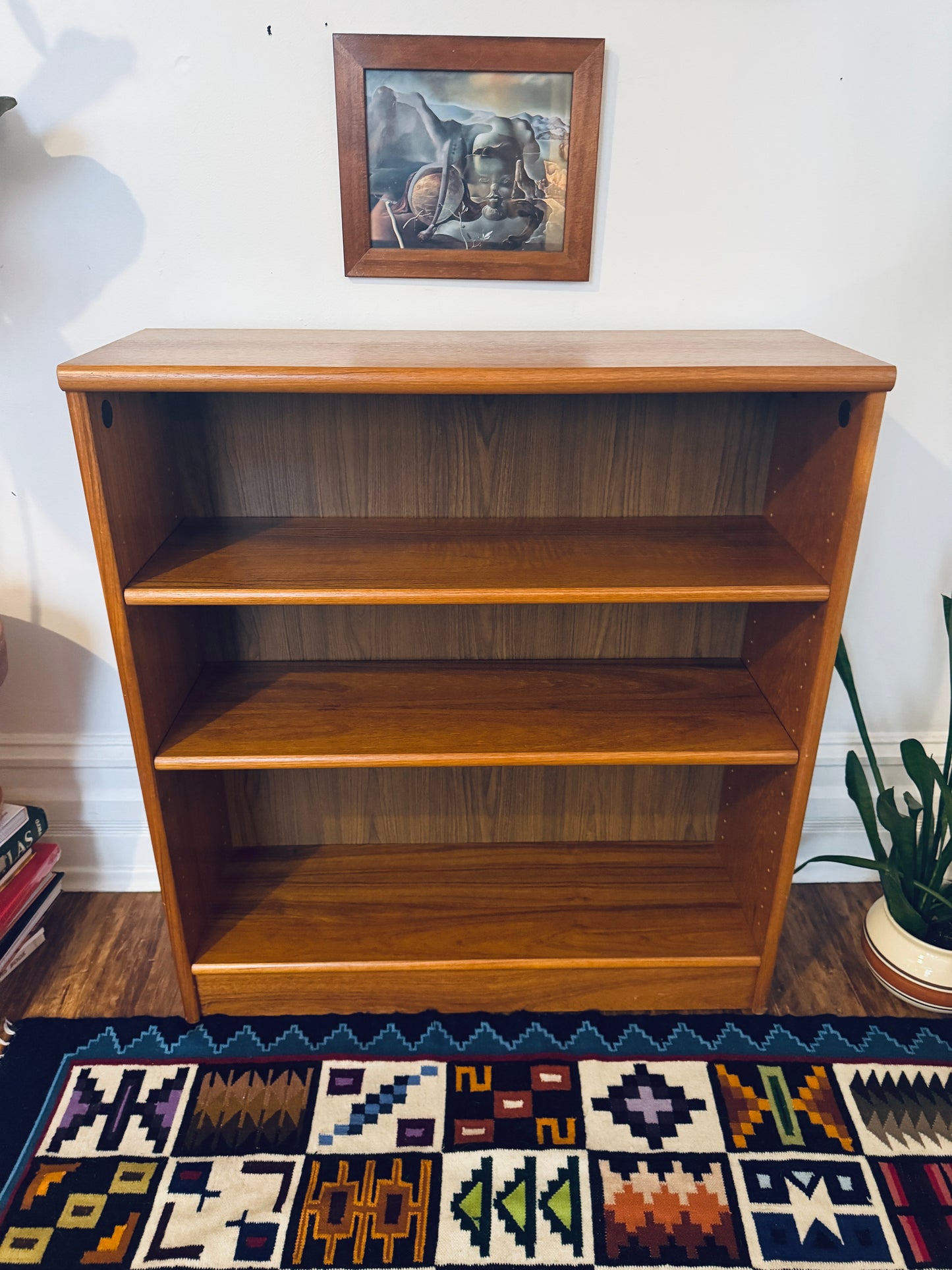 Vintage Teak Bookshelf