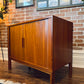 Danish Teak Record Cabinet