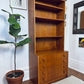 Vintage Teak Bookshelf w/ 4 Drawers