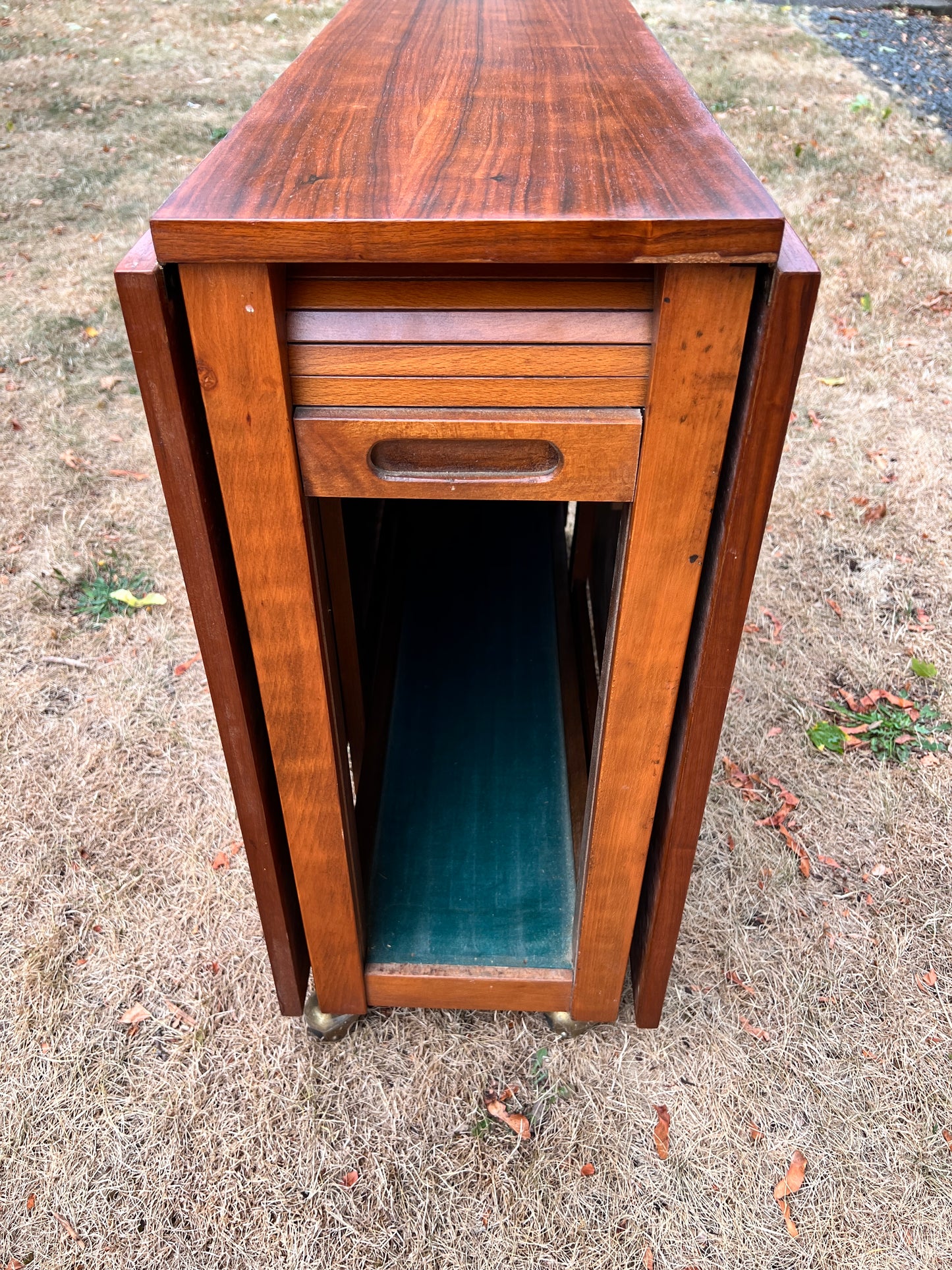 Mid-Century Modern Drop Leaf Table and Chairs