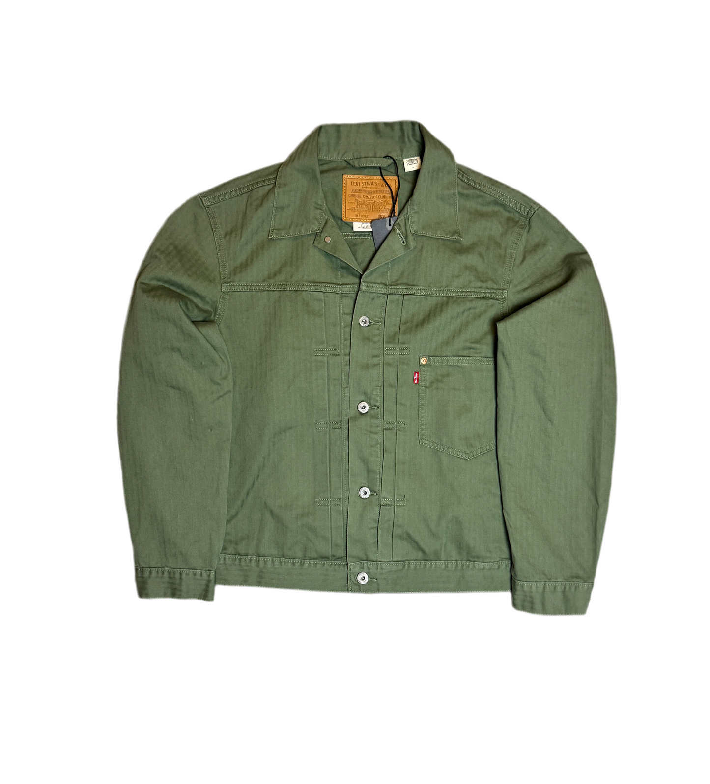 Levi’s HBT Pleated Trucker Jacket