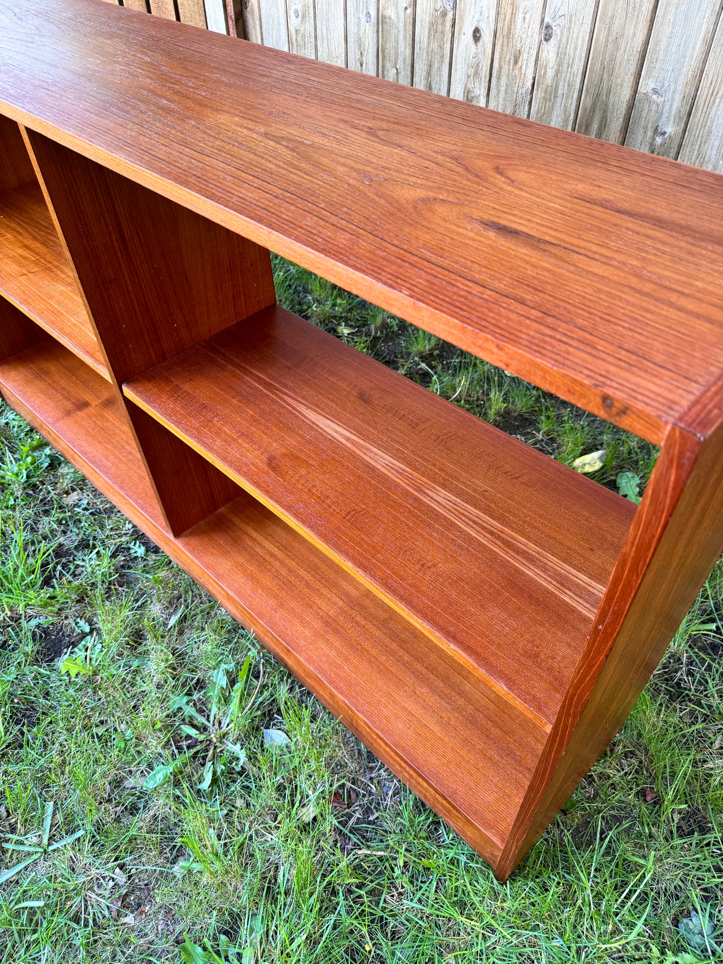Vintage Teak Bookshelf