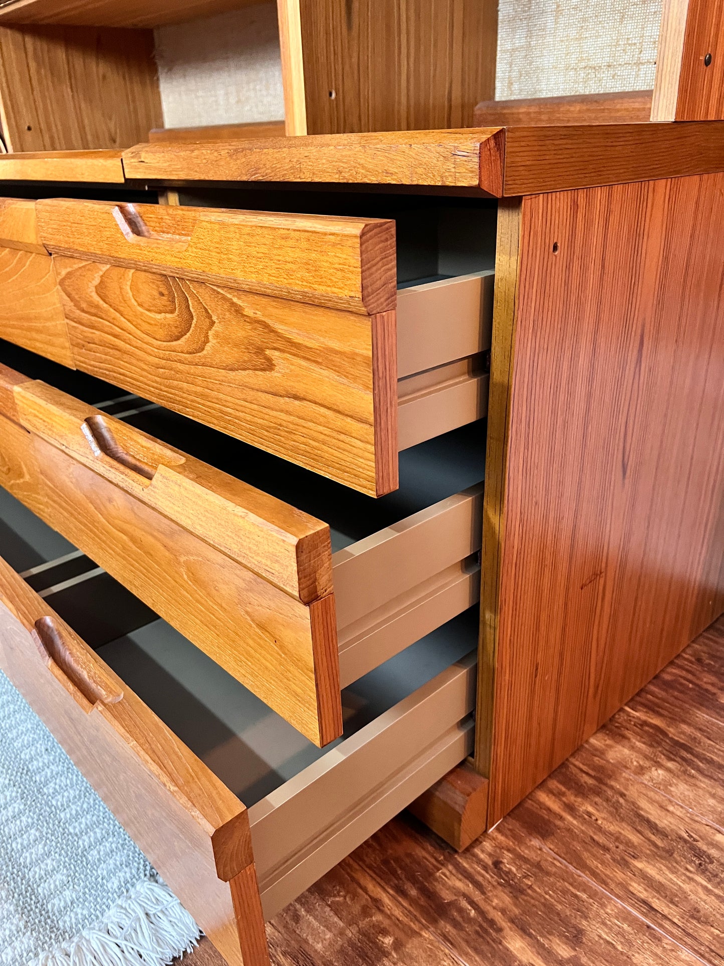 The Mercury Modular Teak Desk