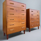 Vintage Teak Dresser Set