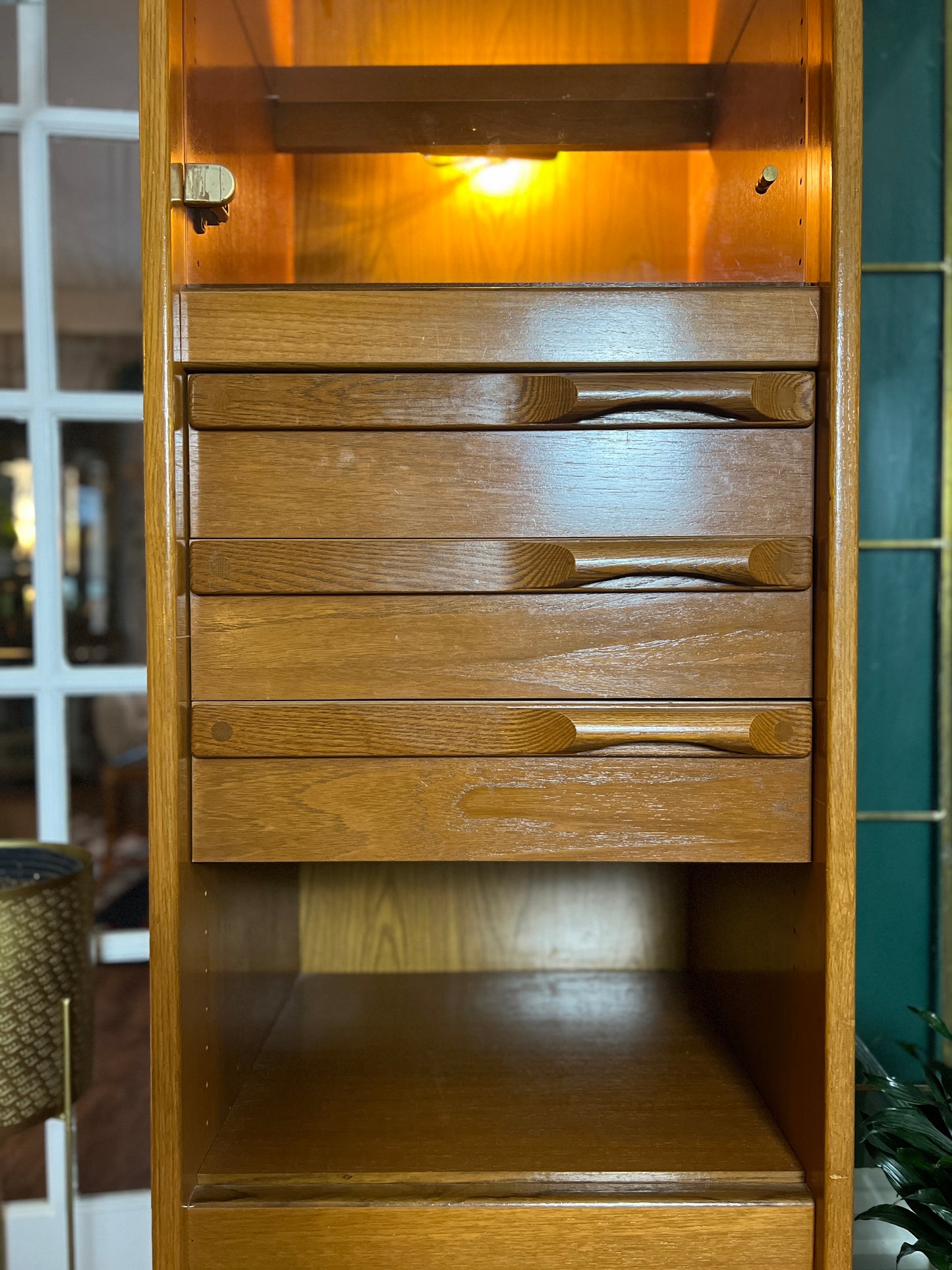 The Falcon Crest Teak Cabinet