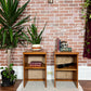 The Mercury Teak Nighstands
