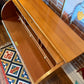 Vintage Swedish Teak Roll Top Desk