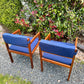 Vintage Solid Teakwood Armchairs