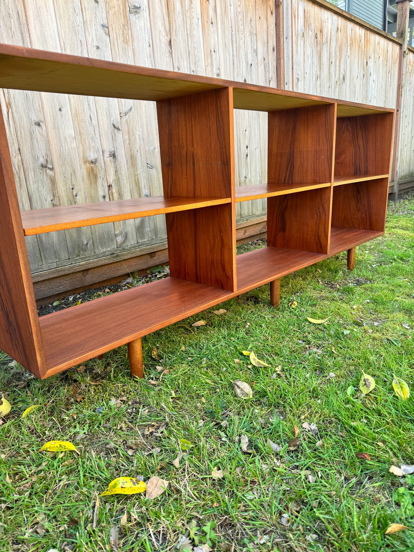 Punch Designs Vintage Teak Bookcase