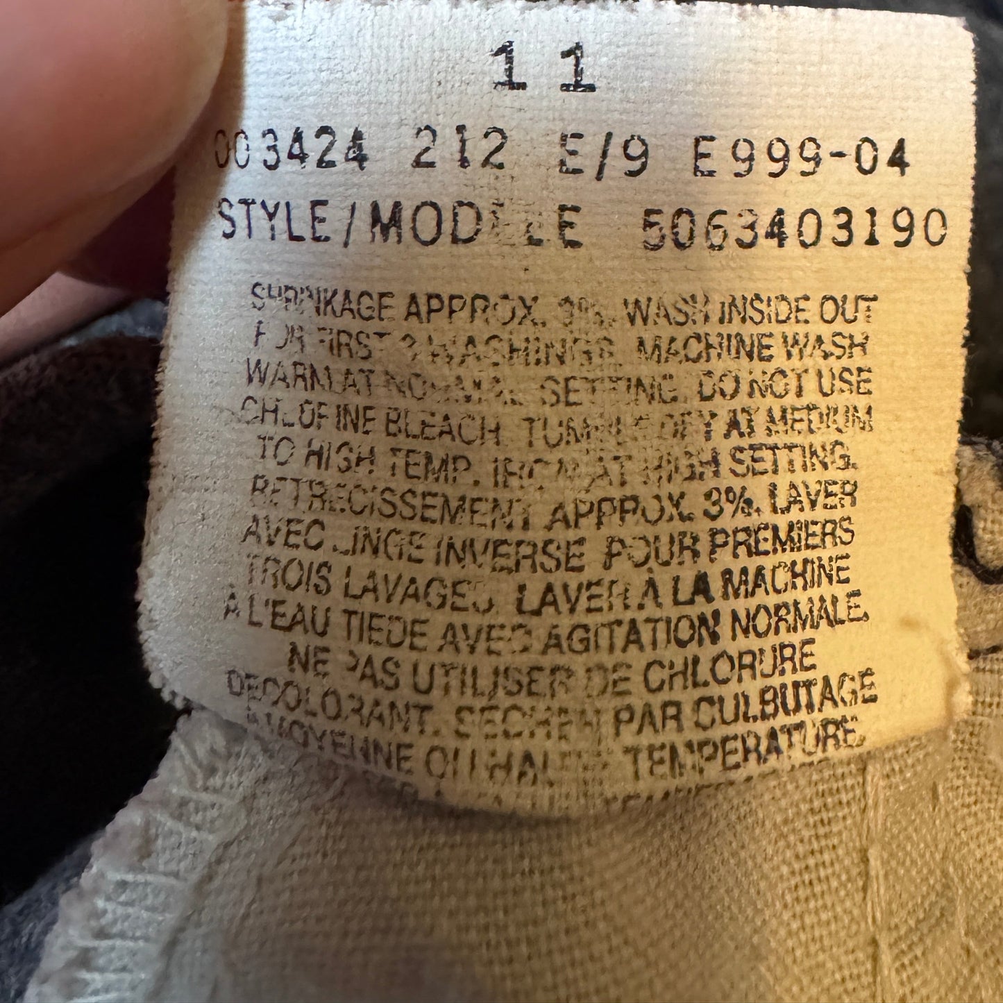 Vintage 80s Orange Tab 506 Levi’s