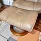 The Ekorness Stressless Recliner Chair & Ottoman