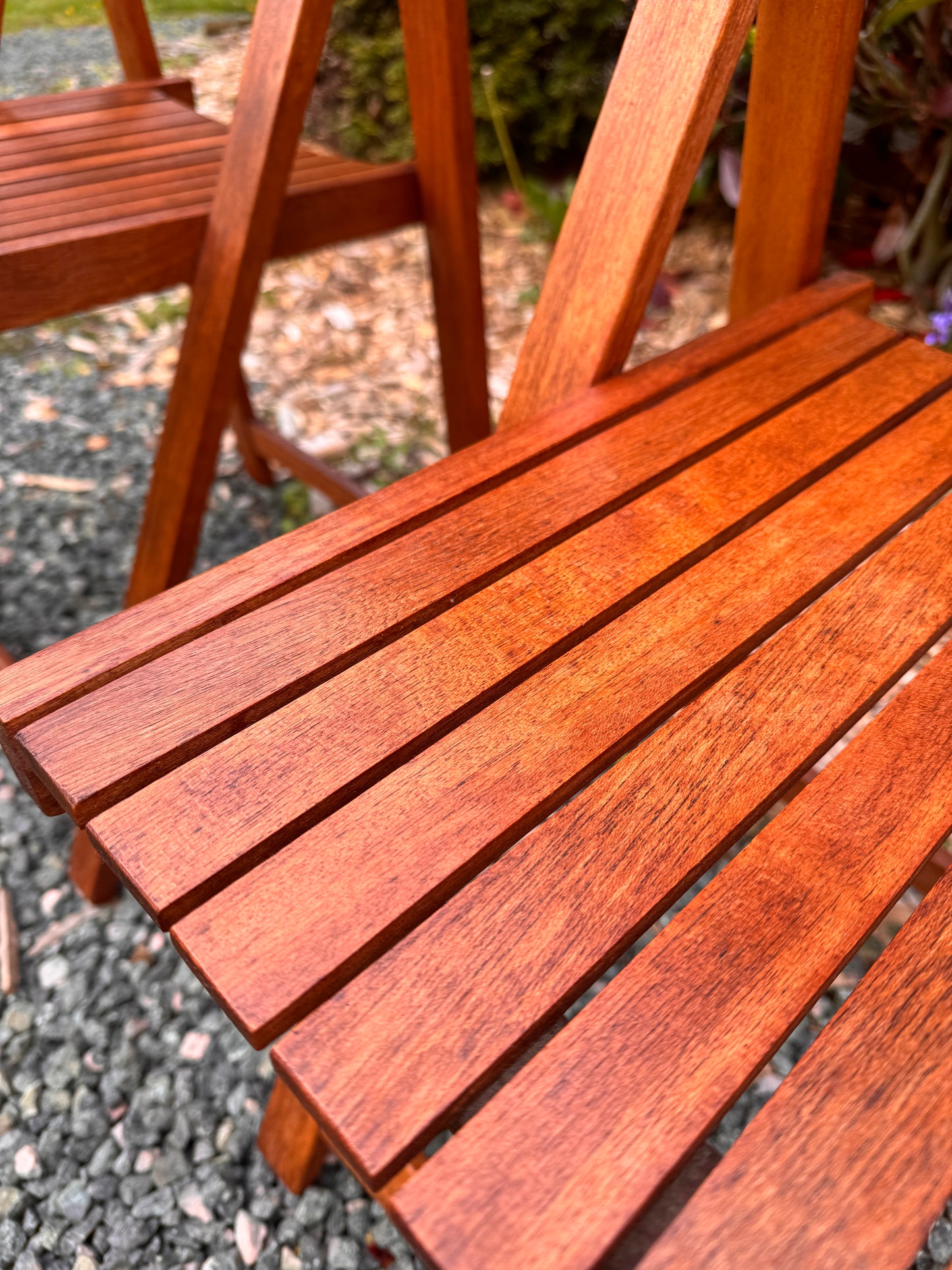 The Take A Break Teak Chairs
