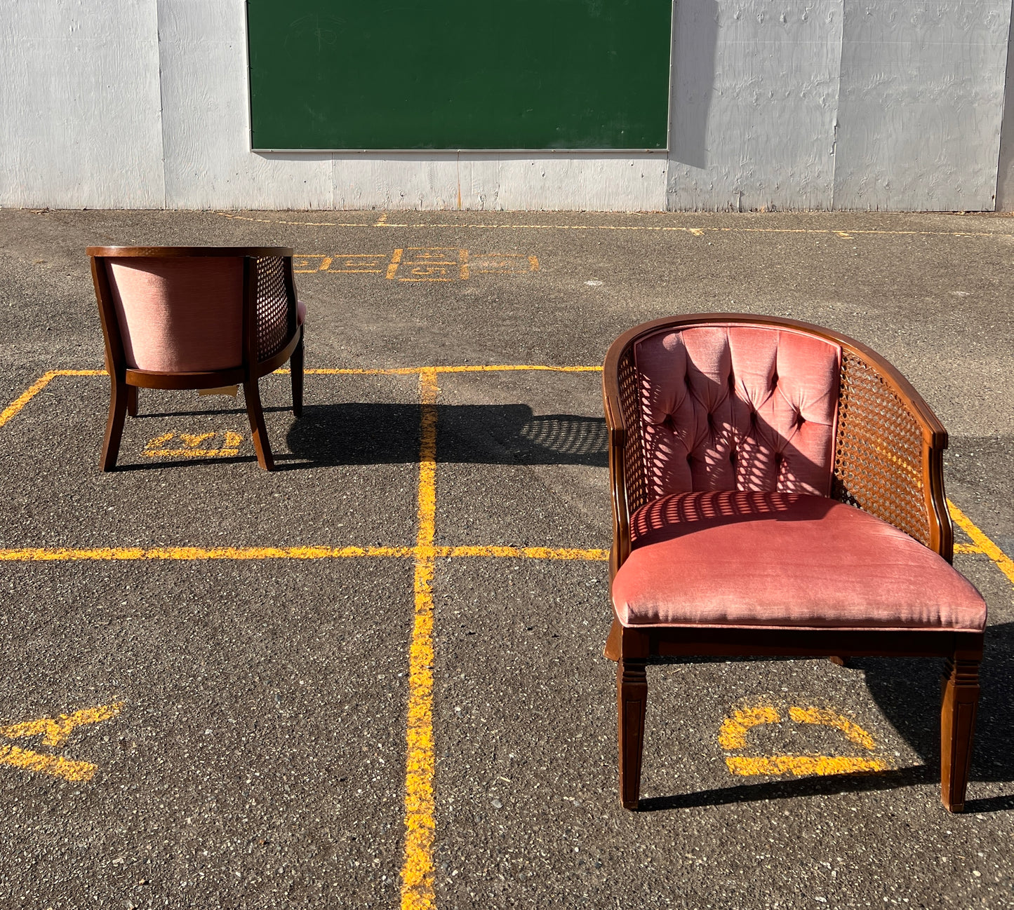 The Dusty Rose Chairs