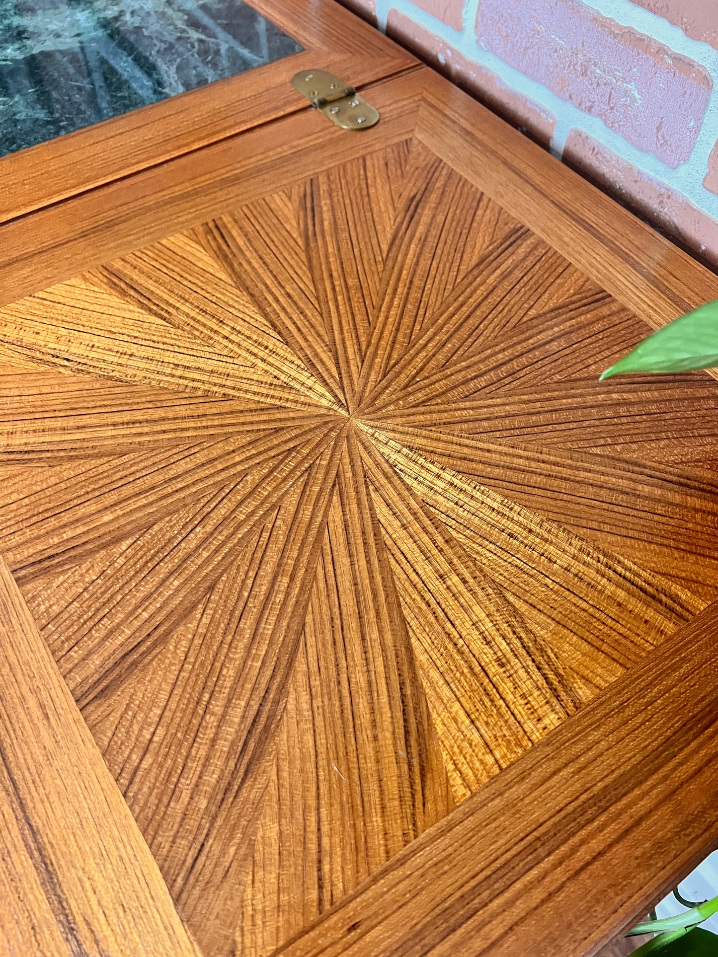 The Mai Tai Teak Bar Cabinet