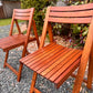 The Take A Break Teak Chairs