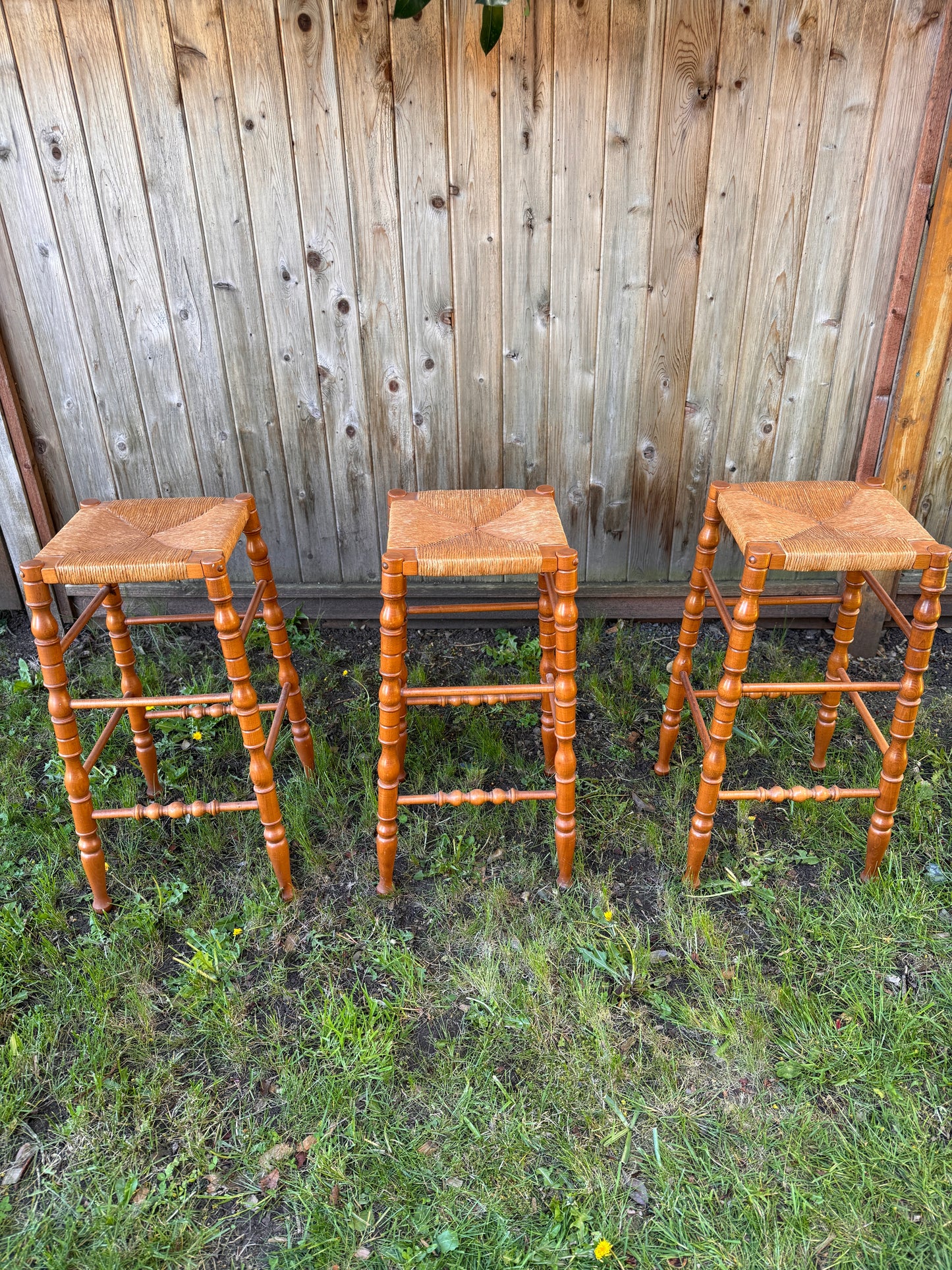 The Vintage Pretzel Bar Stools