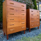 Vintage Teak Dresser Set