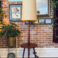 Teak Floor Lamp Table