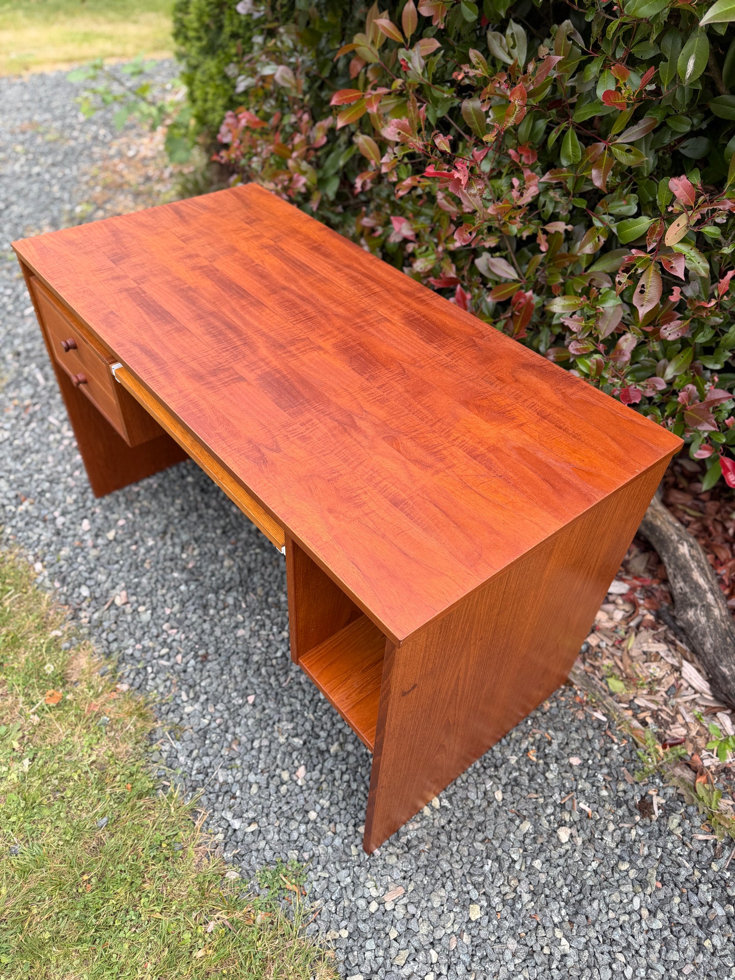 Vintage 70s Teak Office Desk