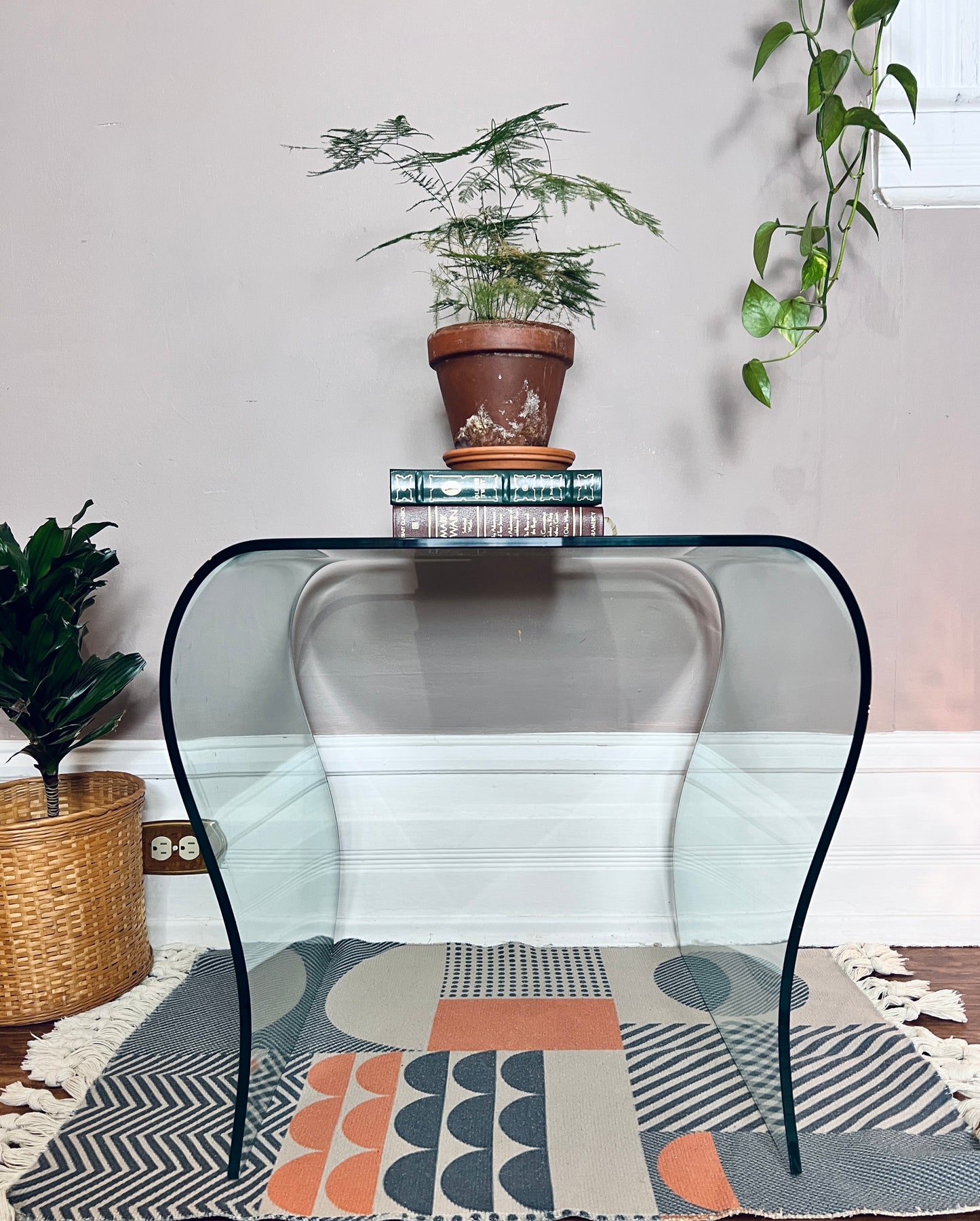 The Marcelo Glass Side Table