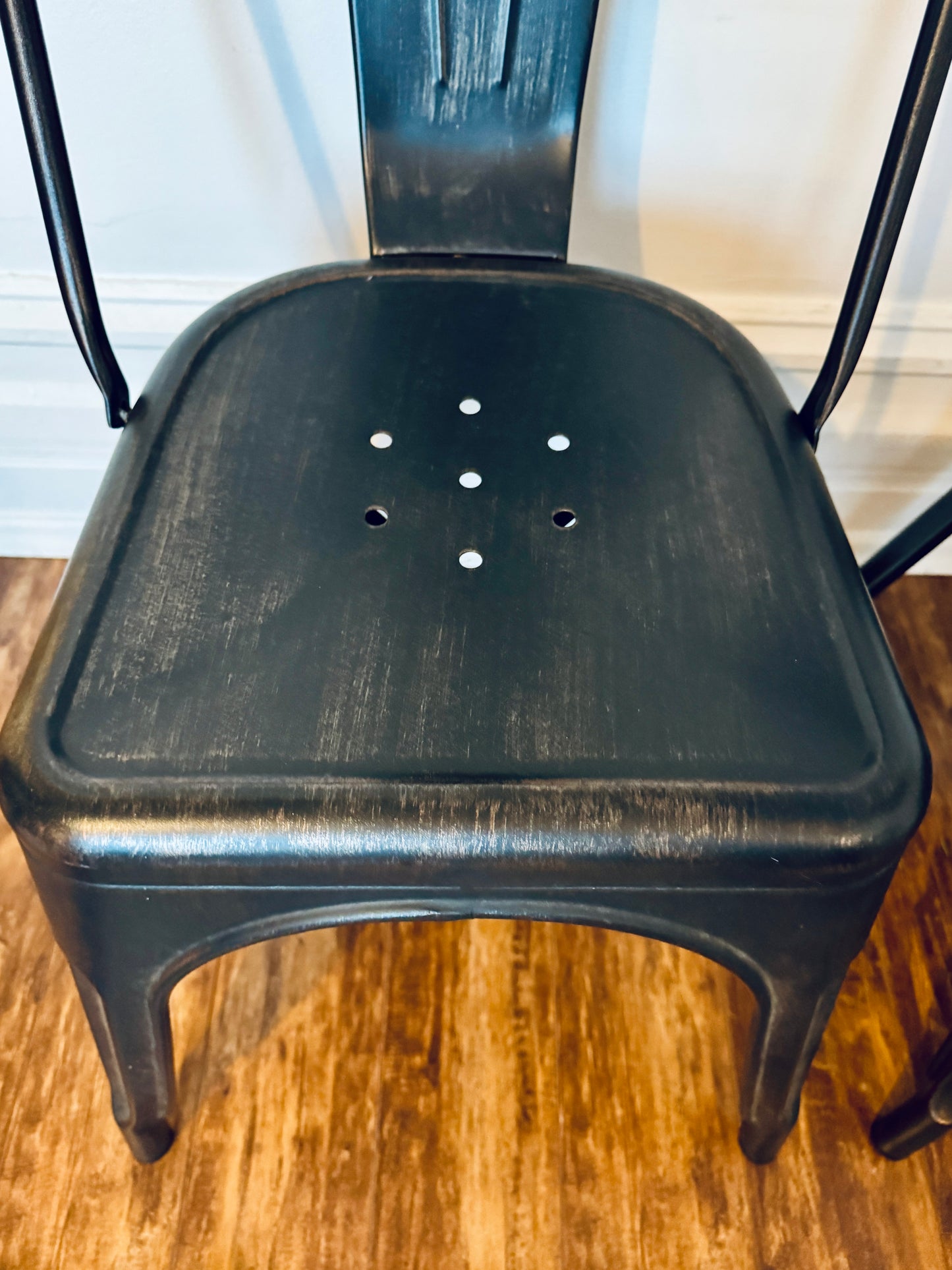 Metal Industrial Style Dining Chairs