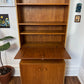 Vintage Teak Bar Cabinet w/ Shelves