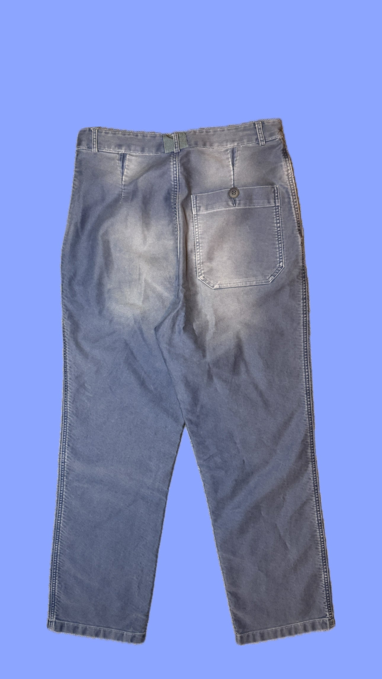 Vintage French Moleskin Work Trousers