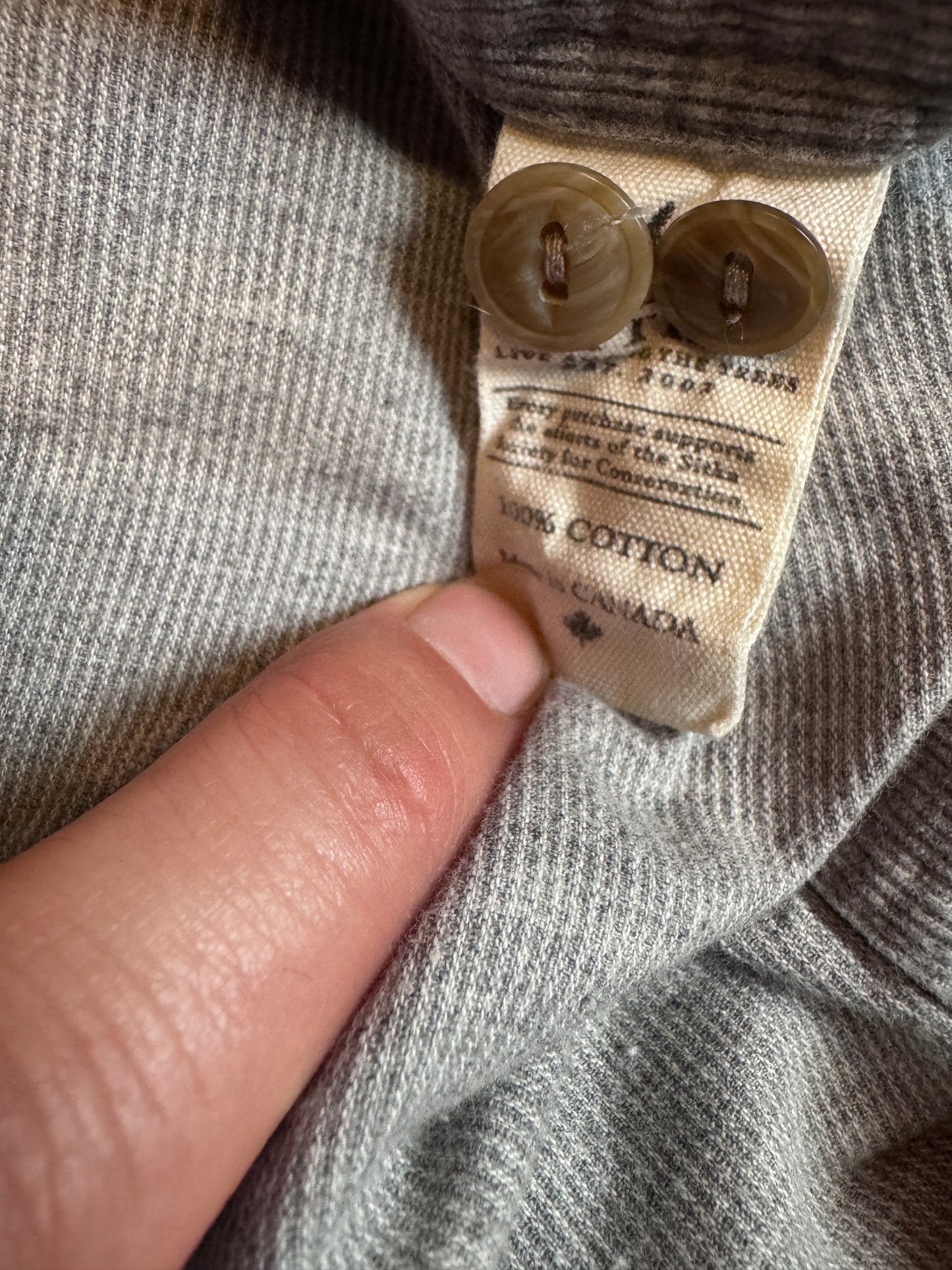 Vintage Grey Corduroy Flannel Shirt
