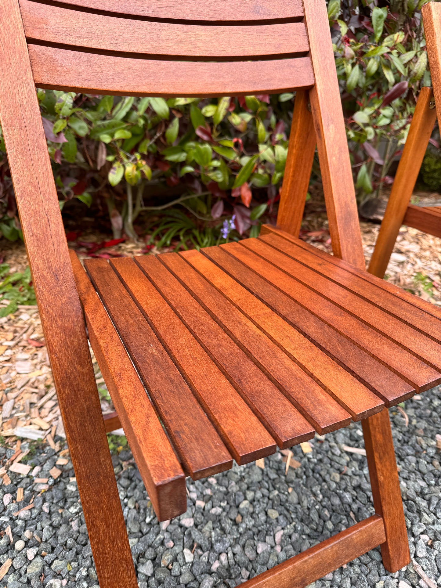 The Take A Break Teak Chairs