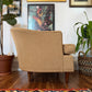 Vintage MCM Tufted Barrel Armchair