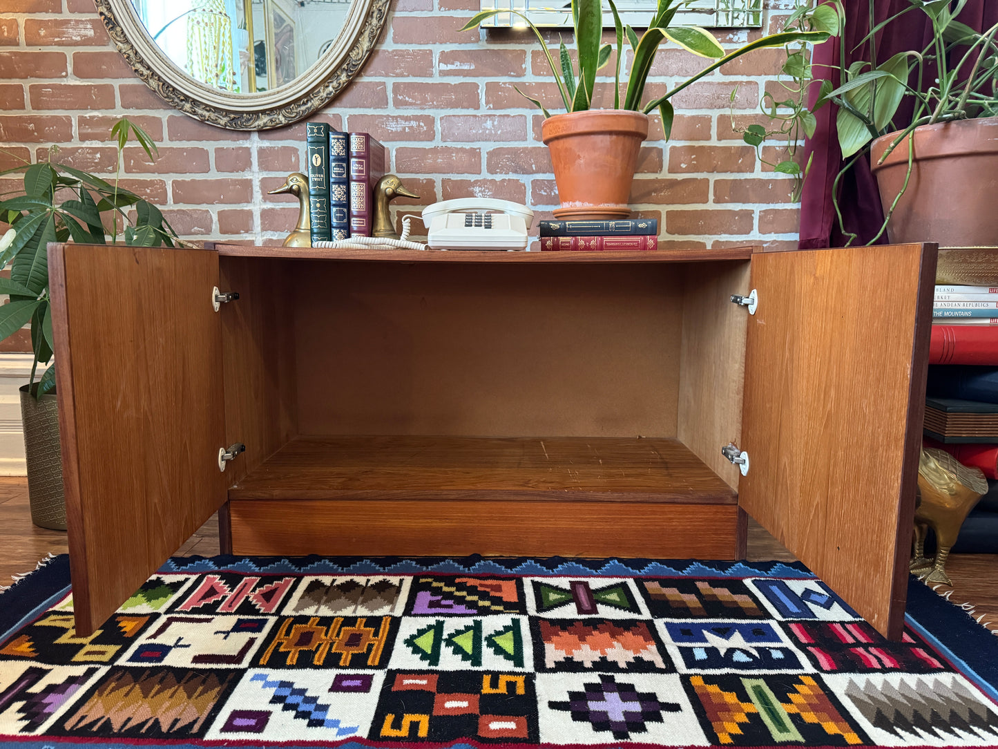 Vintage Danish Teak Storage Cabinet