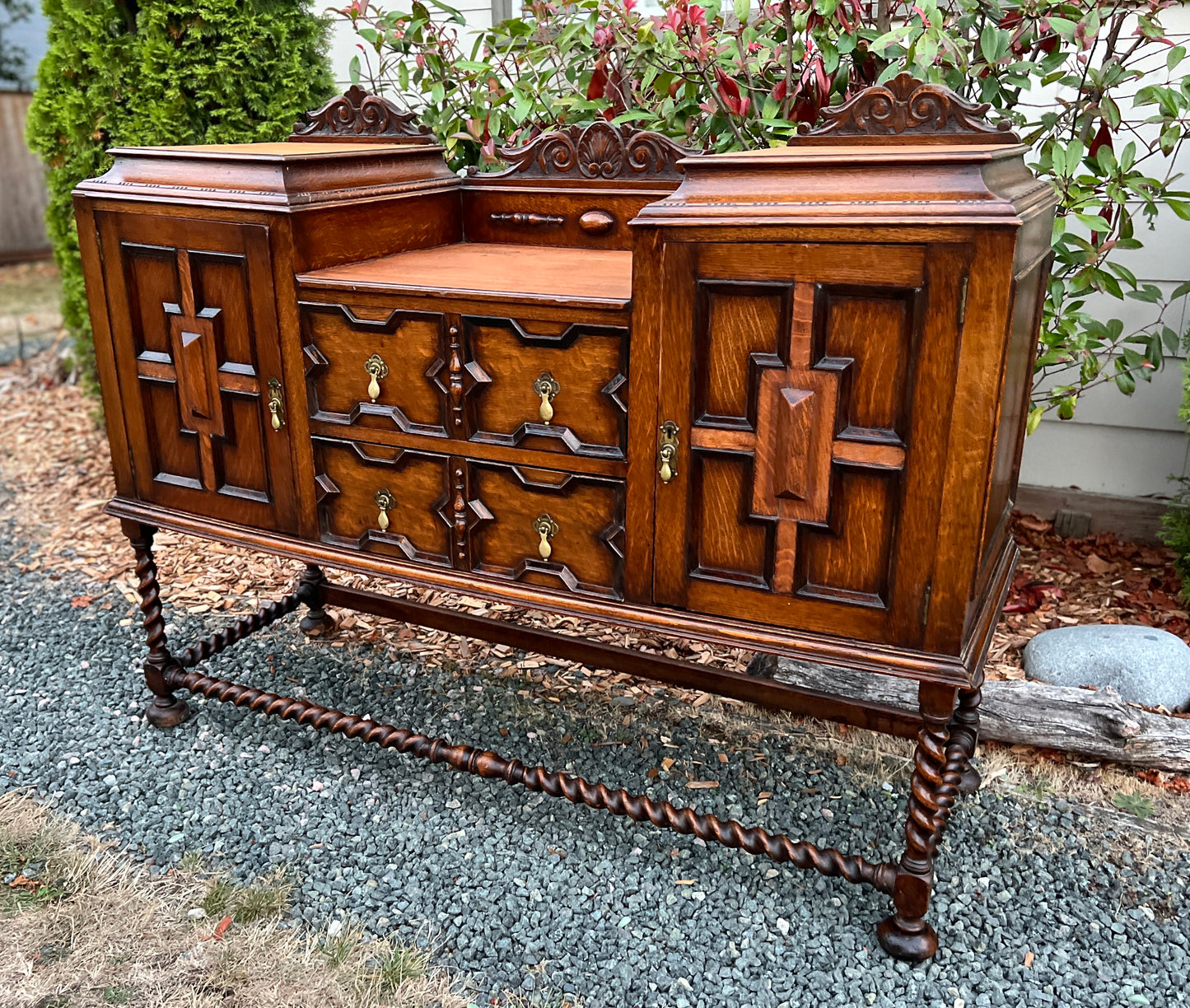 The Lancaster Oak Sideboard
