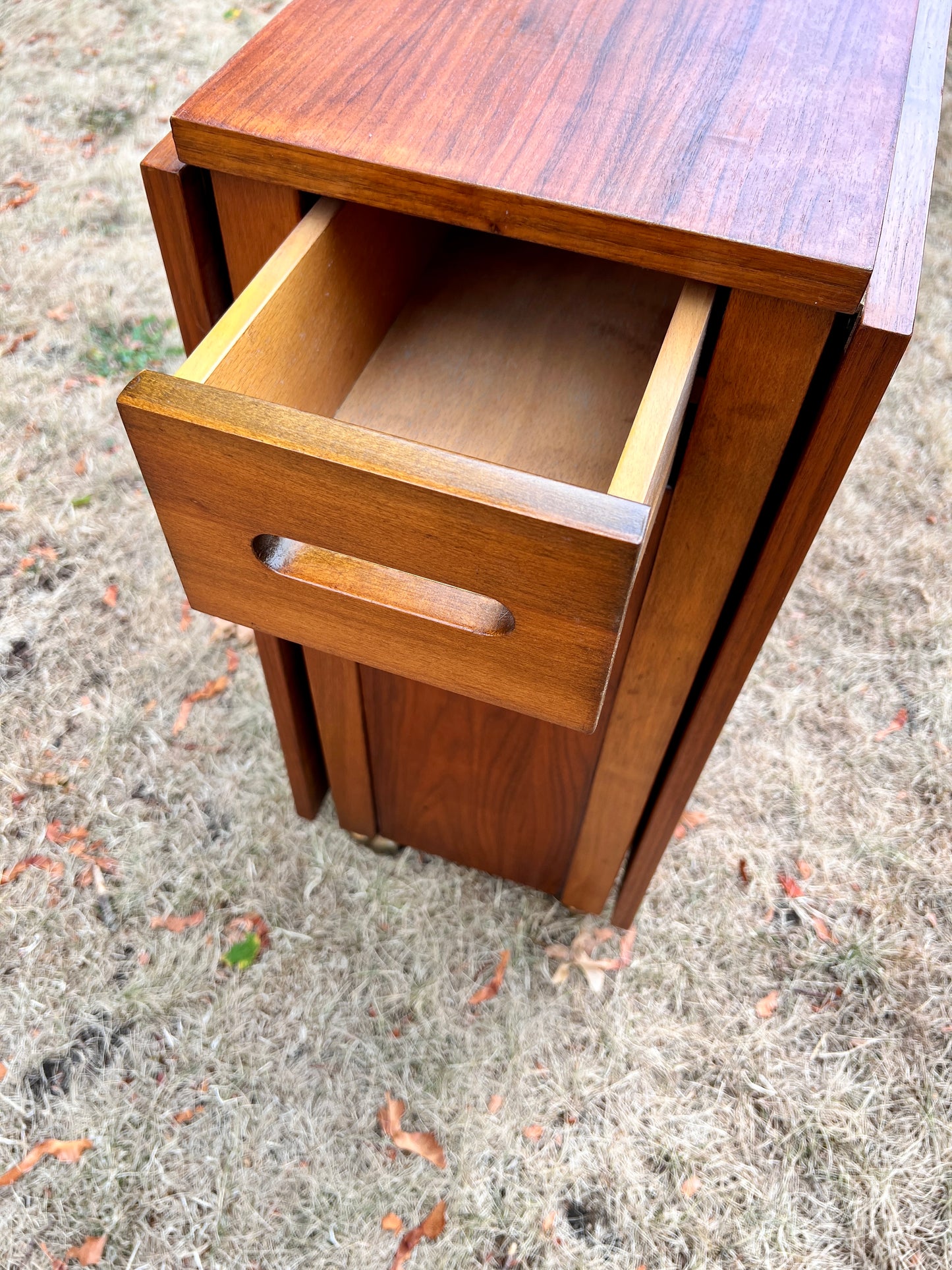 Mid-Century Modern Drop Leaf Table and Chairs