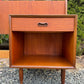 Punch Designs Teak Headboard & Nighstands
