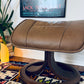 Stressless Style Leather Ottoman