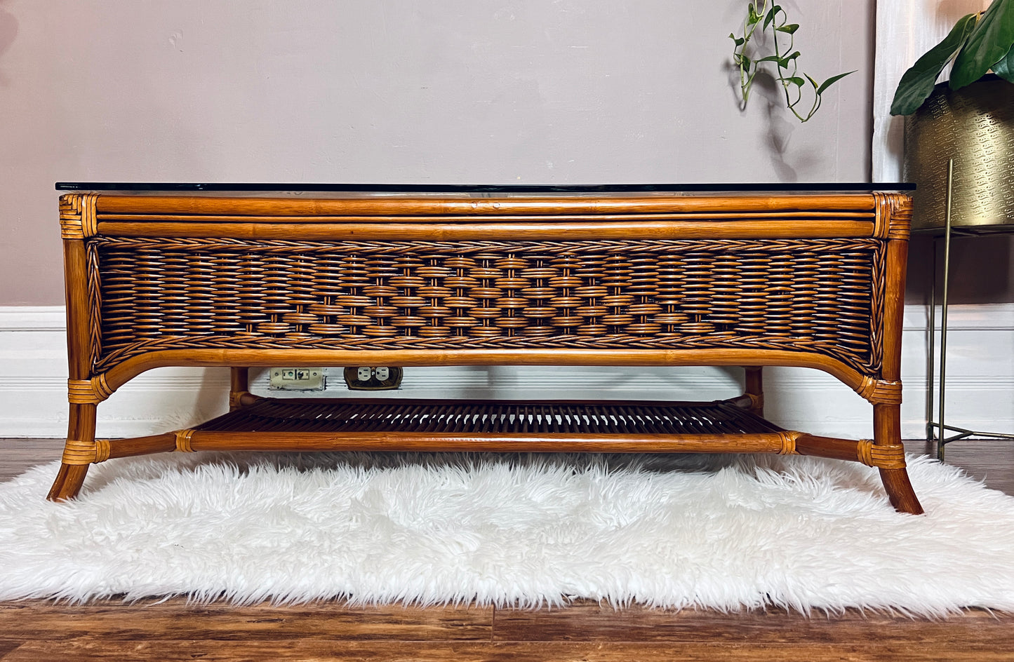 The Ravishing Rattan Coffee Table